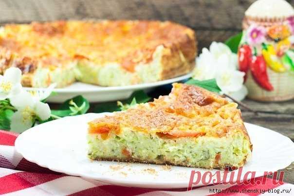 Вкуснейший и простейший пирог из кабачков!