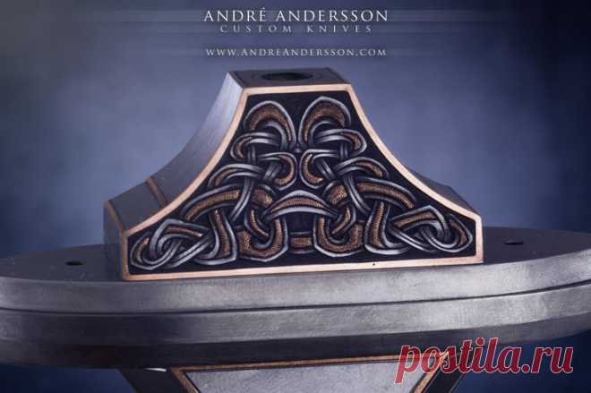 Деталь меча от Andrё Andersson.