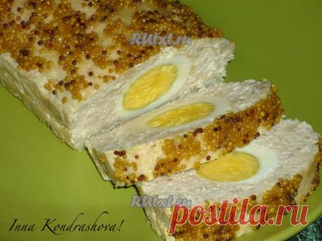 Мясной хлеб с яйцом ( с фото) | RUtxt.ru
