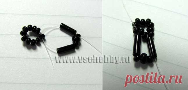 Бусина из стекляруса и бисера своими руками