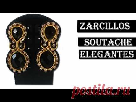 DIY Como Hacer Zarcillos Soutache / soutache earrings