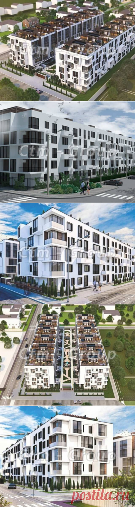 Квартиры в новом жилом комплексе в Черноморске