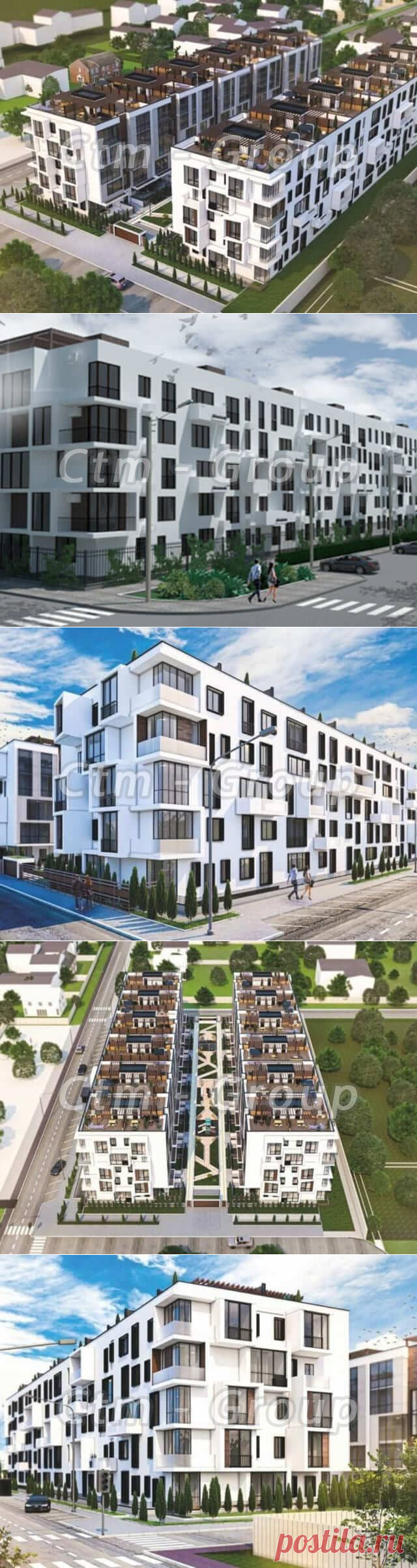 Квартиры в новом жилом комплексе в Черноморске