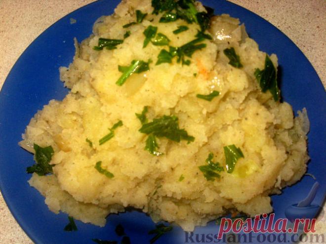Рецепт: Начинка картофельная для пирогов и пирожков на RussianFood.com
