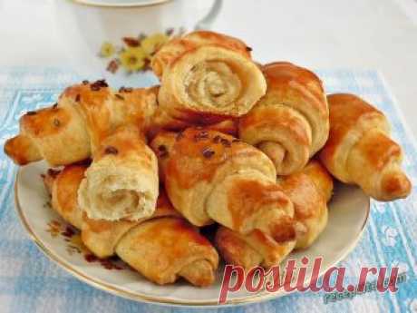 Кифлички (соленки) с извара, без набухвател
