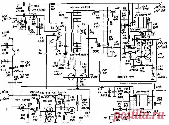 SSB-CW Трансивер прямого преобразования на 10м » Радиолюбительский портал - DxPortal (ДХ Портал)