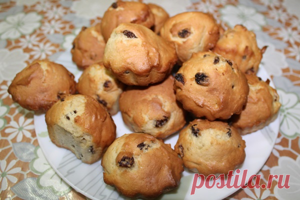 Готовим вкусные кексы за 20 минут