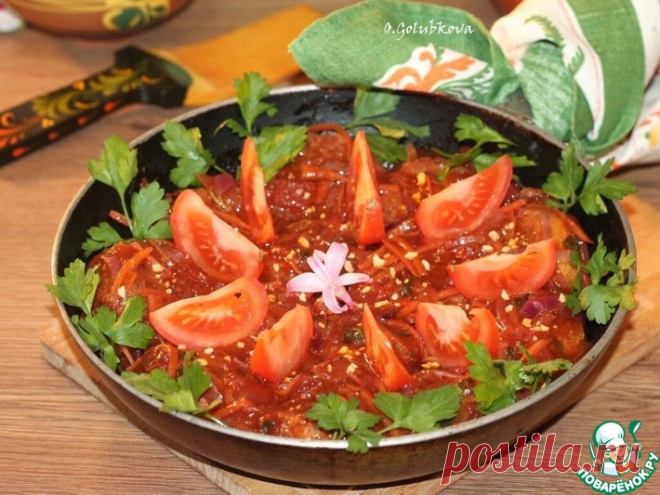 Фрикадельки из макарон, фасоли с соусом Кулинарный рецепт