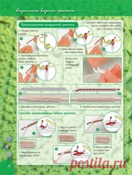 Самоучитель по вязанию крючком