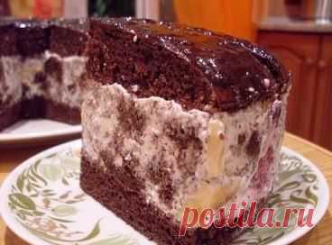 Шоколадный торт "Африканская рома.