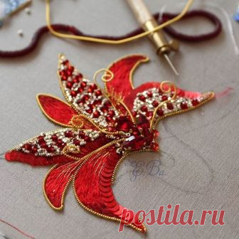 Вышивка с пайетками: для вдохновения — Сделай сам, идеи для творчества - DIY Ideas
