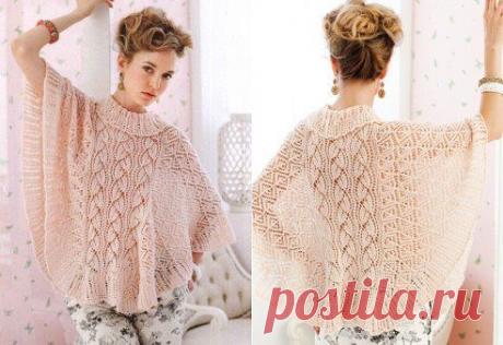 Необыкновенной красоты ажурное пончо с отложным воротником от дизайнера Лизы Дайлин связано по кругу из пряжи нежного персикового оттенка.
https://domosed-ka.ru/azhurnoe-poncho/

Ажурное пончо
Ажурное пончо.Необыкновенной красоты ажурное пончо с отложным воротником от дизайнера Лизы Дайлин связано по кругу из пряжи нежного персикового оттенка...Окружность готового изделия 190.5 см. Длина 56 см...Для работы потребуется 10 мотков пряжи ...