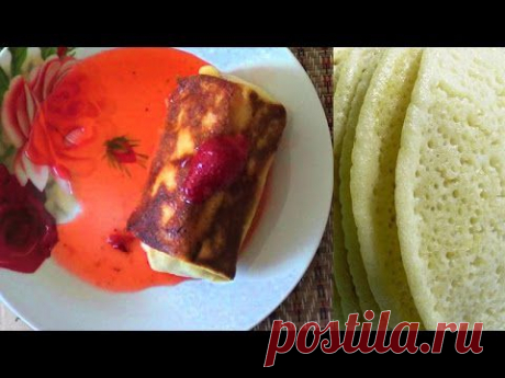 Воздушные блинчики &quot;Супер тётя&quot;. Культурный гибрид :)
