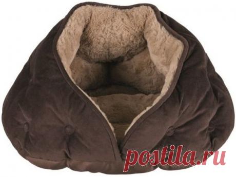 Trixie Лежак-пещера Malu, коричневый/светло-коричневый (36356) 47*27*41 см