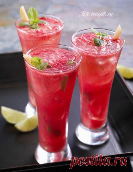 Арбузный мохито  Ингредиенты: