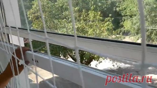 Как открыть пластиковое окно без ручки изнутри, очень просто!