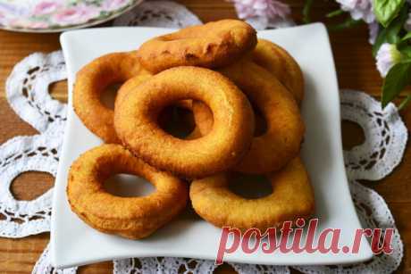 Пончики на кефире за 15 минут, вкуснятина из детства