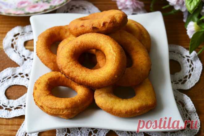 Пончики на кефире за 15 минут, вкуснятина из детства
