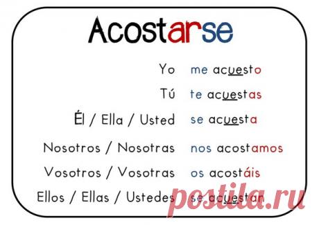 Возвратные глаголы / Изучаем Испанский