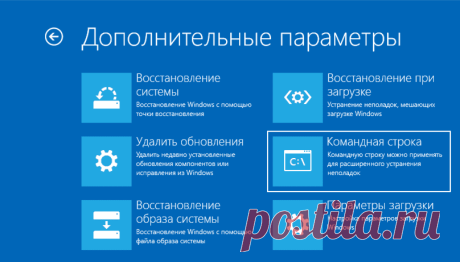 Что делать, если появился экран с ошибкой.