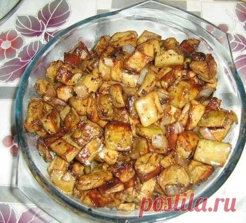 Баклажаны как грибы - не отличить!
