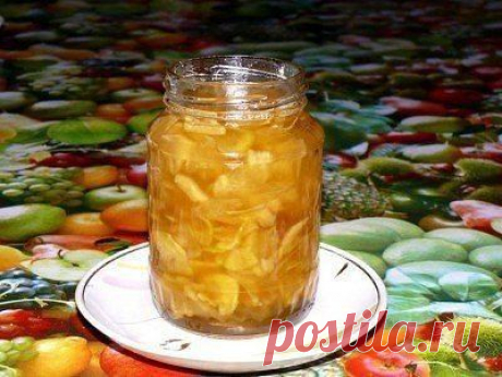 Зимнее варенье с лимоном и имбирем