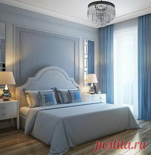 Как цвета влияют на человека в интерьере? Голубой цвет обладает таким чудом, как свежесть, легкость и воздушность. Он расширяет пространство и хорошо подходит для солнечной стороны комнаты делая ее свежей и спокойной. Но с этим цветом тоже перебарщивать не стоит, потому что он придает угнетение, холод и беспокойство.