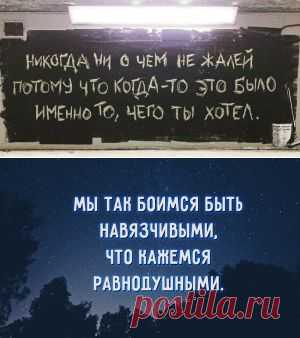 Никогда ни о чем не жалей