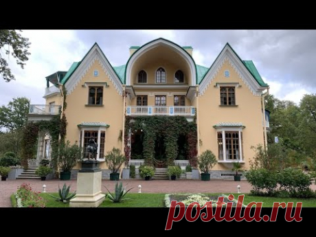 РОССИЯ  2024 .ПРИГОРОДЫ САНКТ ПЕТЕРБУРГА АЛЕКСАНДРИЯ-ПЕТЕРГОФ . Дворец «Коттедж»
