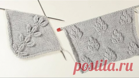 Интересная и простая линия реглана спицами / Knitting DIY