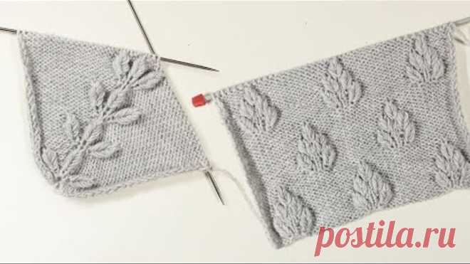 Интересная и простая линия реглана спицами / Knitting DIY