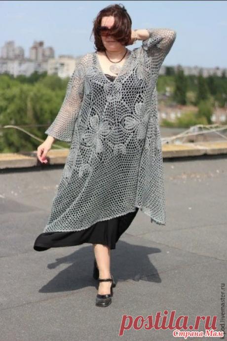 Туника в стиле бохо и салфетка одним мотивом - Все в ажуре... (вязание крючком) - Страна Мам