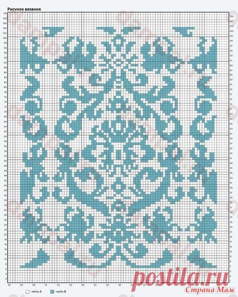 . Жаккардовые подушечки - Вязание - Страна Мам