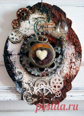 SanDee & amelie's Steampunk Challenges
Дизайн из всего ) #DIY 
Если дома много хлама - твори из него искусство! 
Угадаем, что из хлама уже пригодилось?