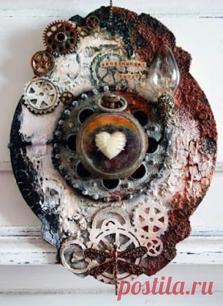 SanDee &amp; amelie's Steampunk Challenges
Дизайн из всего ) #DIY 
Если дома много хлама - твори из него искусство! 
Угадаем, что из хлама уже пригодилось?