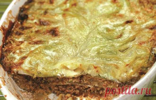 ЛАЗАНЬЯ ИЗ МОЛОДОЙ КАПУСТЫ