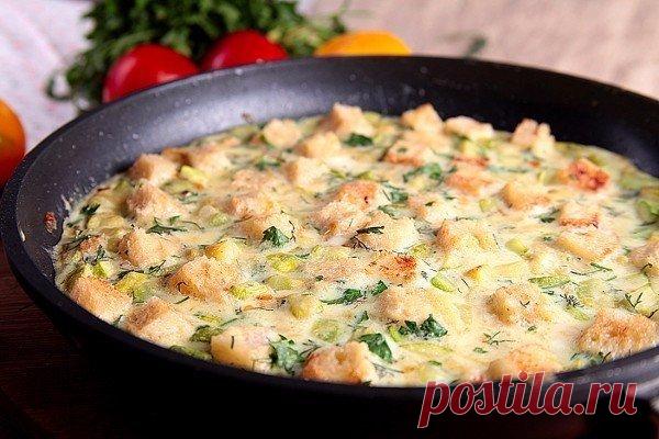 Обязательно приготовьте яичницу с кабачками и хлебом. Родные в восторге! — I Love Hobby — Лучшие мастер-классы со всего мира!