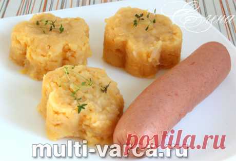 Гороховая каша с луком в мультиварке