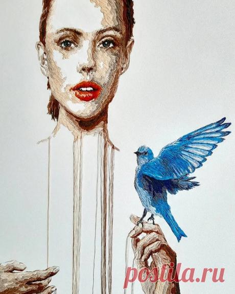 Красочные картины, созданные иглой и нитью: рукодельный instagram недели — Мастер-классы на BurdaStyle.ru