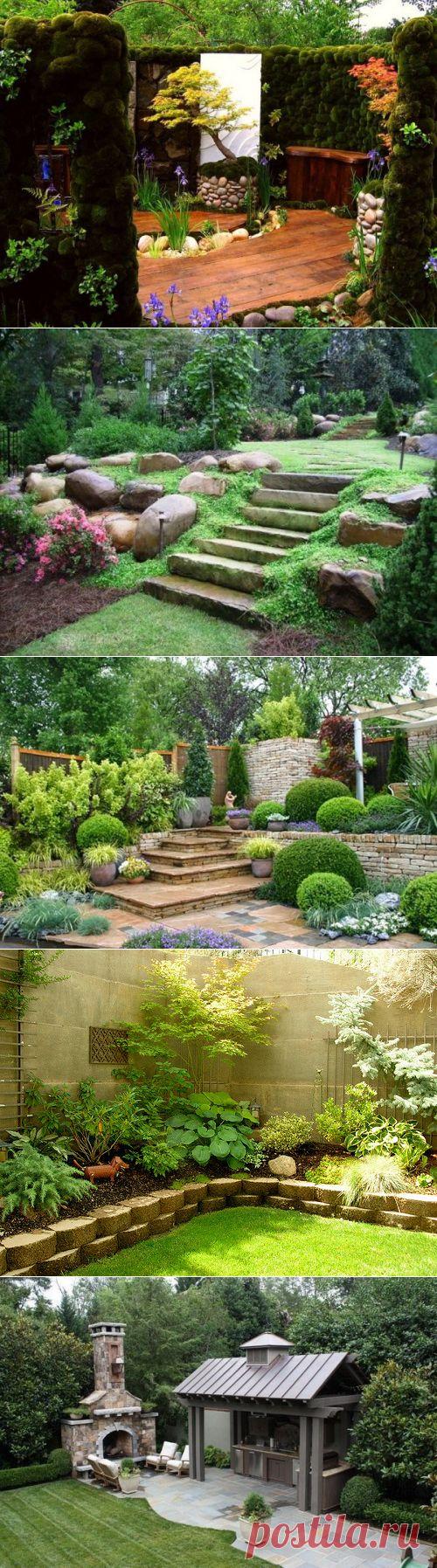Идеи оформления заднего дворика | Дачный участок