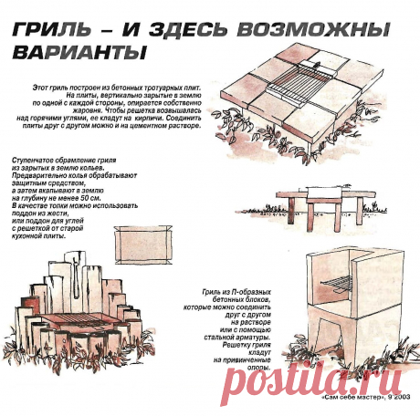 Гриль - и здесь возможны варианты