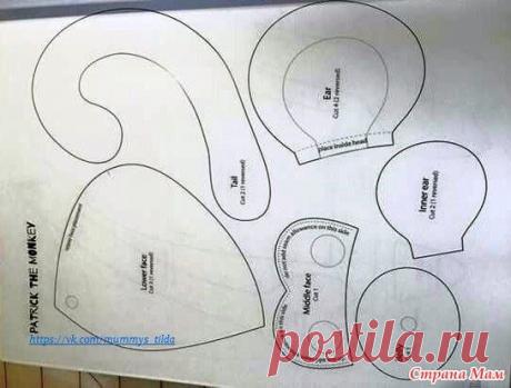 . Обезьяны! Выкройки! - Игрушки своими руками - Страна Мам