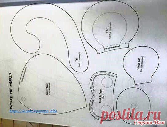 . Обезьяны! Выкройки! - Игрушки своими руками - Страна Мам