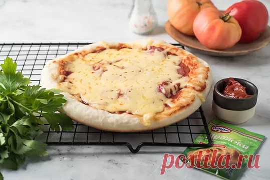 Пицца на сковороде пошаговый рецепт с фото на сайте академии выпечки Dr.Oetker