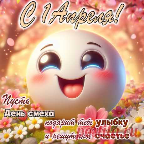 С 1 апреля открытка
