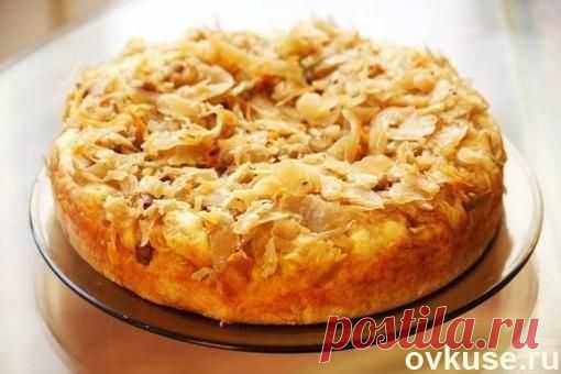 Быстрый пирог с капустой - Простые рецепты Овкусе.ру