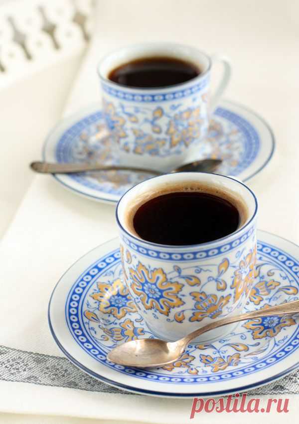 Карамельный кофе в турке