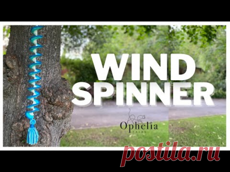 IDEAL SCRAP YARN PROJECT - Crochet Wind Spinner // Ophelia Talks Crochet