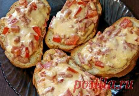 Бутерброды получаются как пицца: готовим за 10 минут - Steak Lovers - медиаплатформа МирТесен