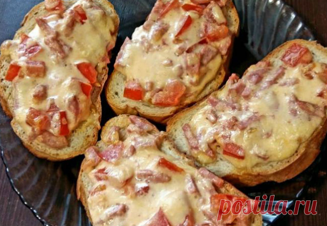 Бутерброды получаются как пицца: готовим за 10 минут - Steak Lovers - медиаплатформа МирТесен